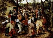 Pieter Bruegel Rustic Wedding oil on canvas